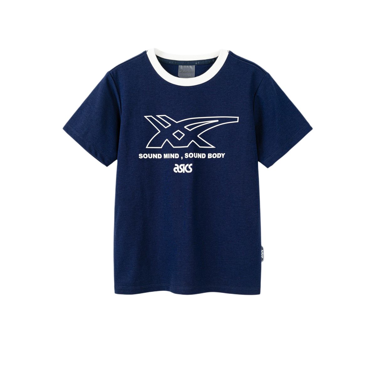 Asics T Shirt Navy Blue Teenagers 332231173001-50 110
