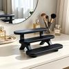 Three-Tier Display Rack Plastic Desktop Stand Versatile Countertop Organizer  Bathroom Countertop