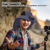 Outdoor Mountaineering Fishing Sun Hat With Large Solar Fan