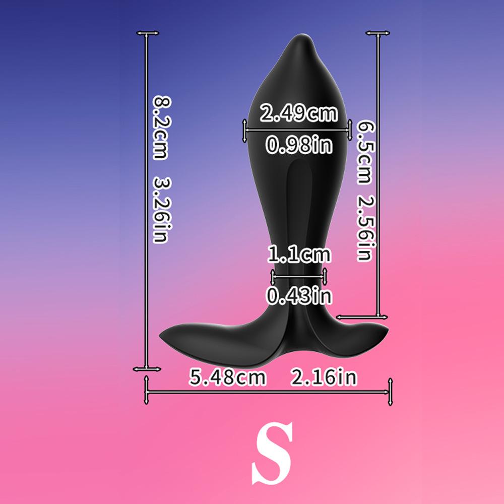 New Style Silicone Butt Plug for Adults, Suitable for Both Men and Women