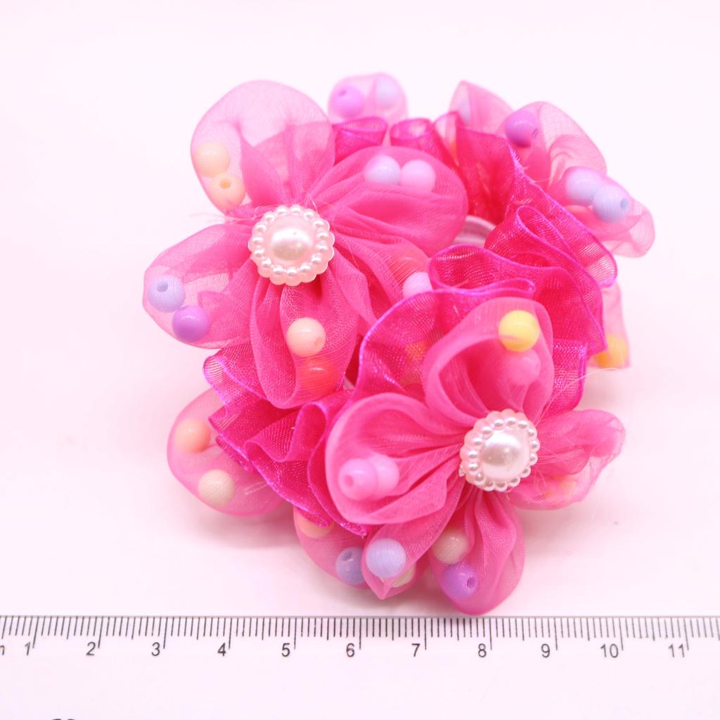 Children's Princess Flower Hair Tie - Cute Hair Accessories for Girls