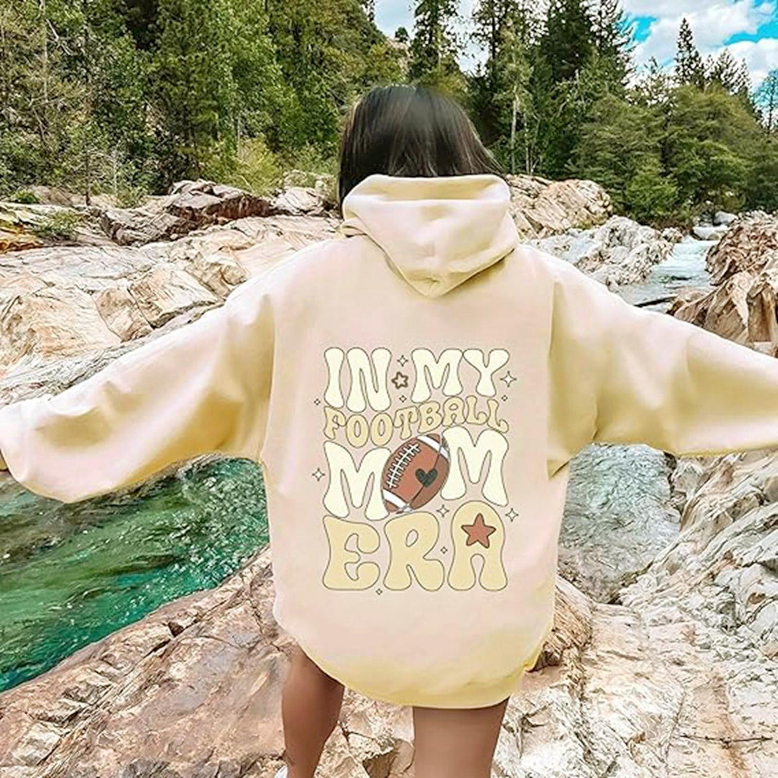 

Женская мода легкий длинный рукав пуловер толстовки с капюшоном с карманами графическая толстовка S хаки