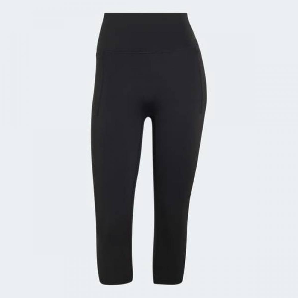 Adidas Women Optime Workout Contour Capri Leggings Kv... AXS