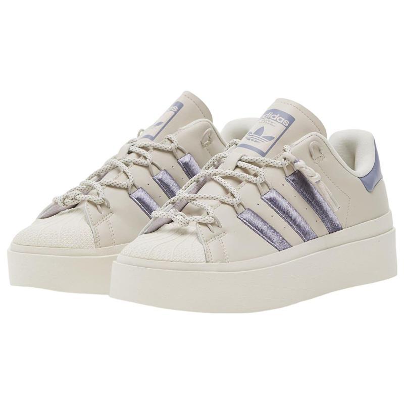 Adidas Women's Superstar Bonega 'Aluminium Silver Violet' Women's Sneakers HQ4284
