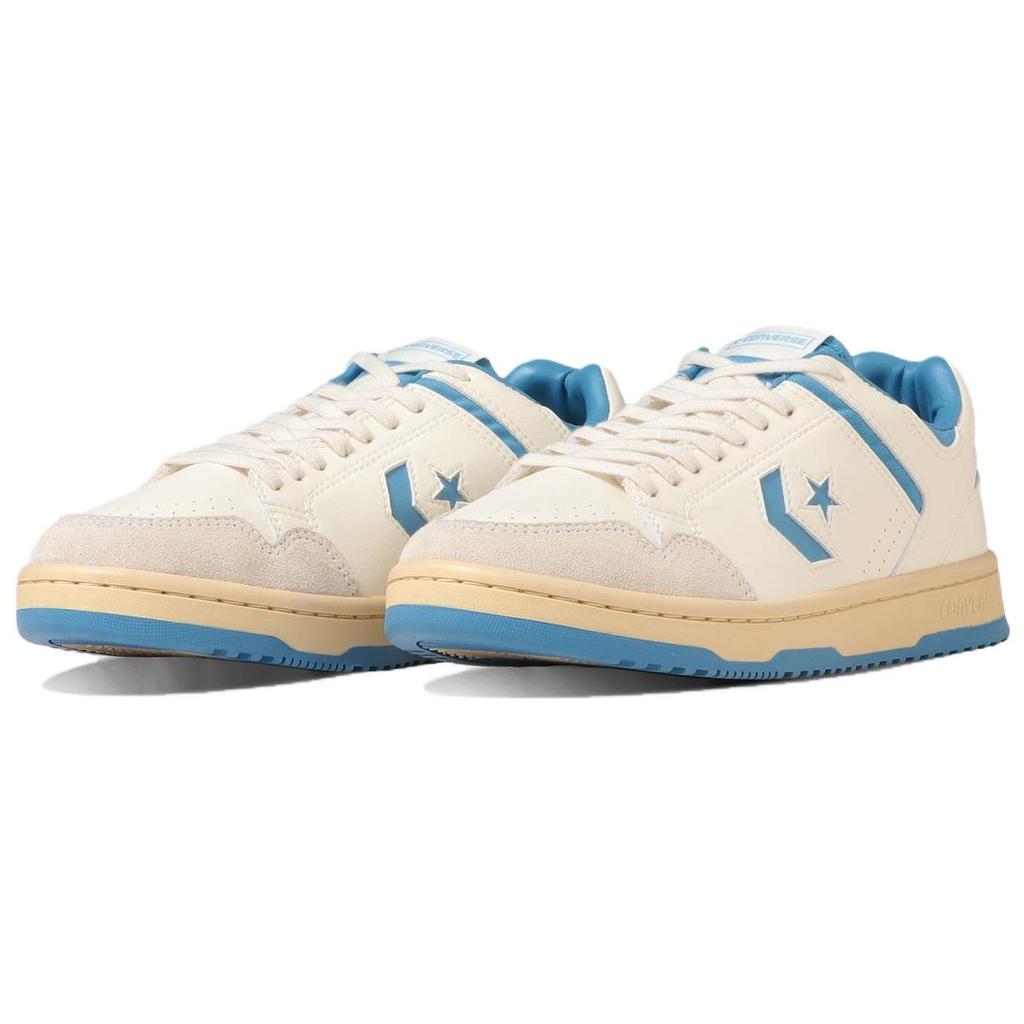 Converse Weapon Sk Ox Slip Resistant Durable Low Top Skate Shoes Unisex Skate Shoes Light-Blue 1SD334