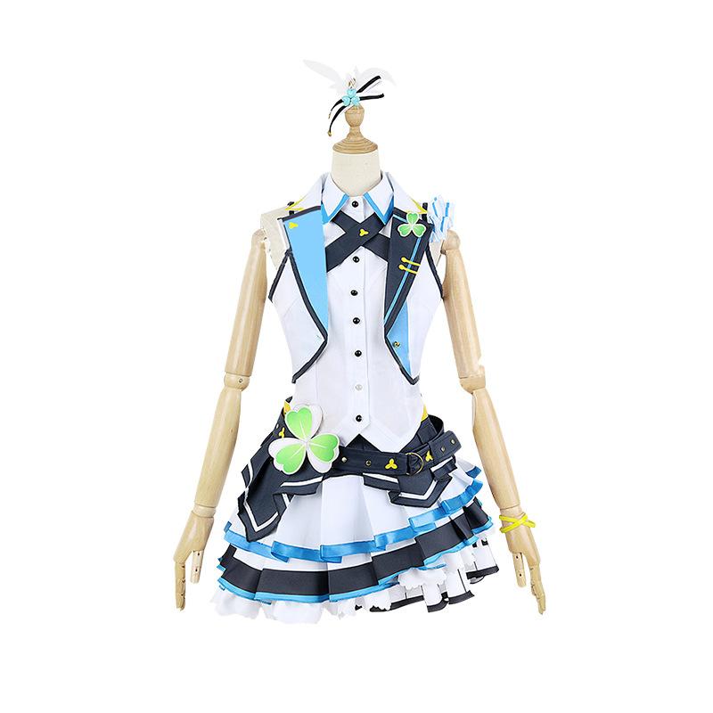 Kiritani Haruka Cosplay Hanasato Minori Momoi Airi Hinomori Shizuku Cosplay Anime Project Sekai Colorful Stage Kostuum MEER SPRING XXL white
