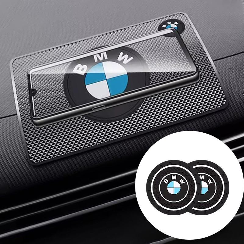 FA5PVC Silicone Car Dashboard Non-Slip Mat Anti-Slip Water Cup Pad For BMW E60 E70 E82 E88 E90 E92 F01 F10 F30 G01 G21 1 3 5 Series