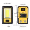 Professional COB XPE LED Pocket Emergency Flashlight 4000mA USB Fishing Floodlight Magnet Garage Inspection Lamp 180° Work Light