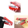 Sewing Machine and Sewing Thread Set 1PC Mini Handheld Sewing Machine with 10 Roll Sewing Thread Portable Pocket Manual Tool ZYF