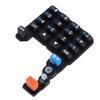 10PCS Number Keyboard Replacement for UV-5R UV-5RA UV-5RC UV-5RE Series Radio Silicone Keypad