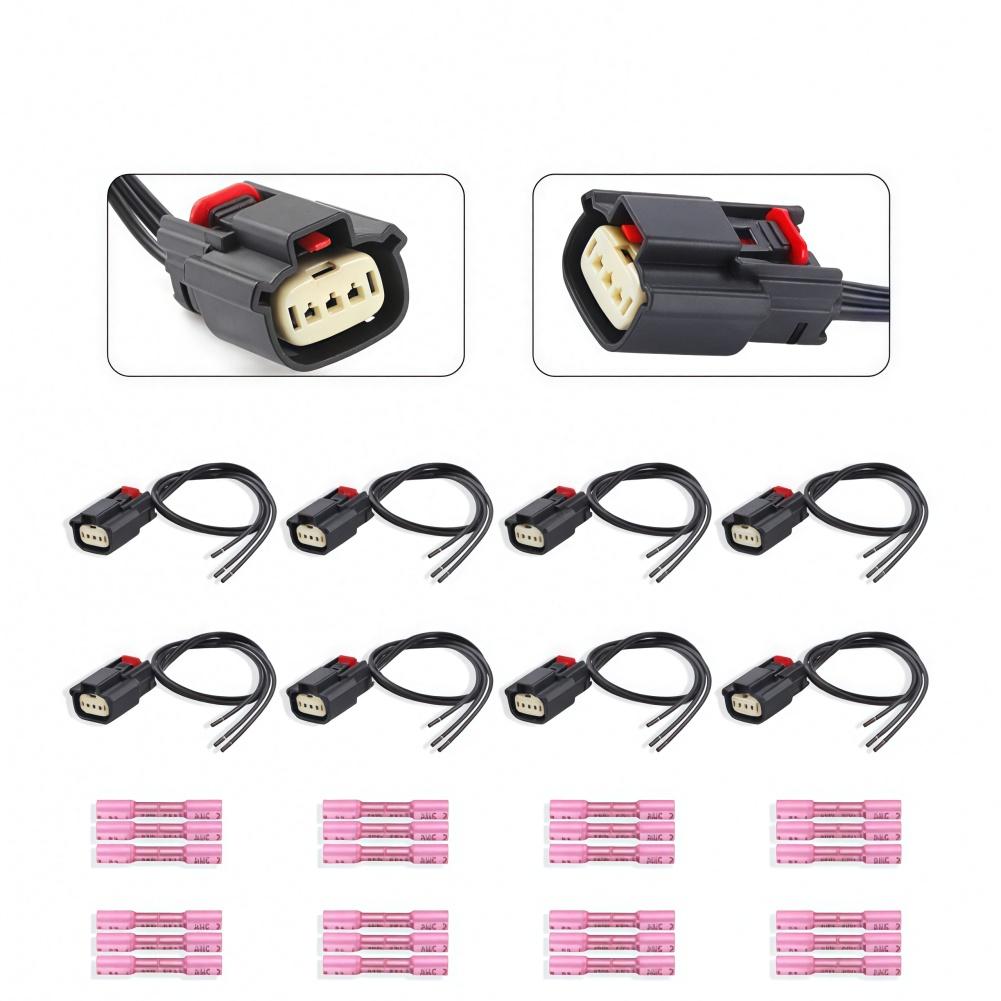 Engine Replacement Coil Connector Kit Ignition Coil Connector Kit Secure Electrical Connection Fits V6 And V8 Engines