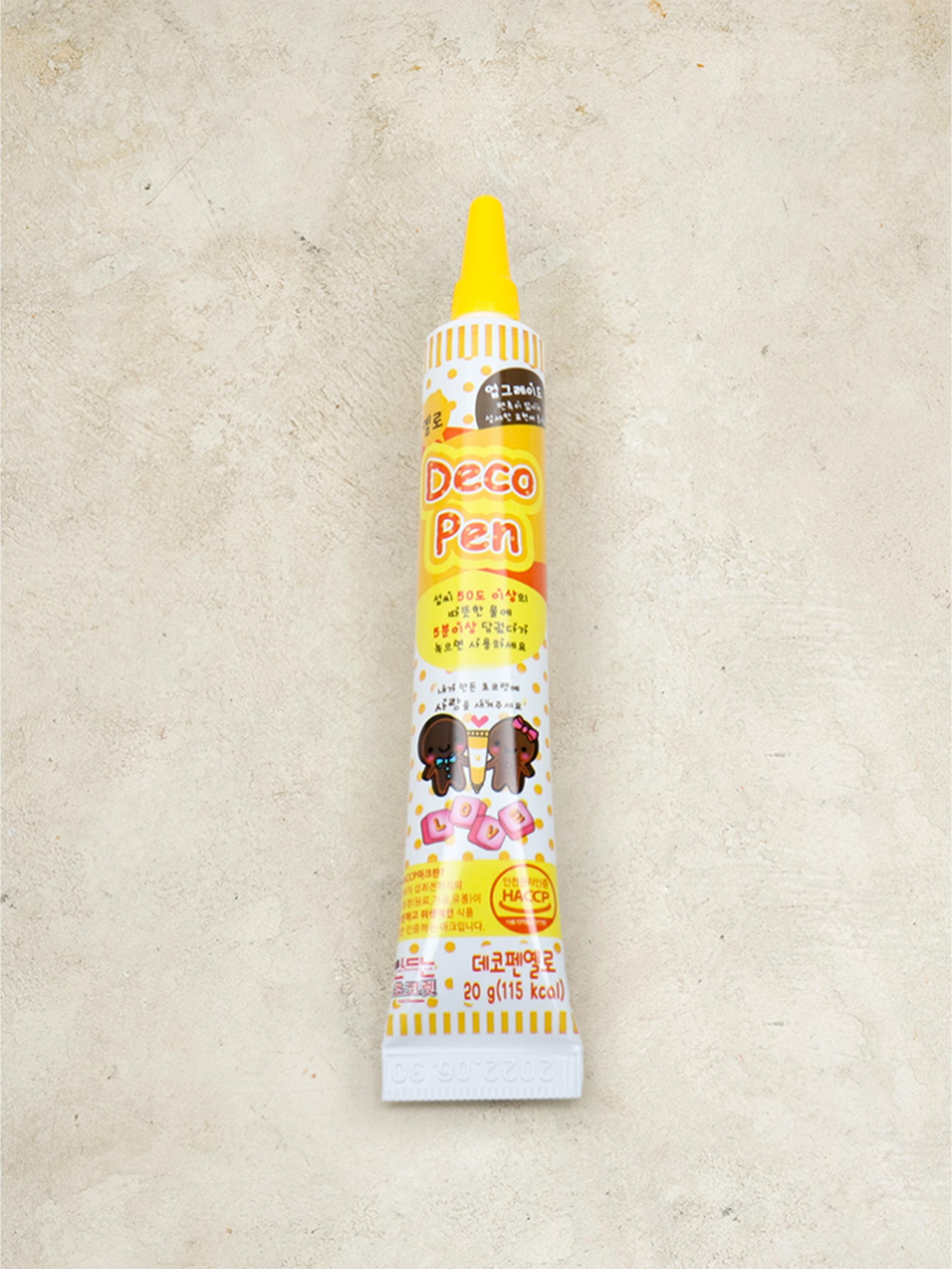 Yellow Edible Food Decorating Pen 1ea