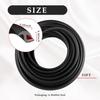 33FT Mudguard Flares Rubber Edge Trim,EPDM Rubber Seal Strip With Self Adhesive For Car Wheel Wells,Universal Rubber Gasket Strip Automotive Weather