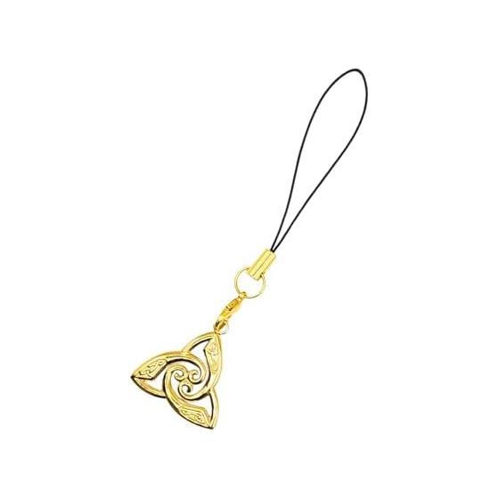 [Gekkodo] [General Good Luck Triple Knot Amulet] Good Luck Magical Amulet Blessed Sun Pattern that Guides Increase in Overall Luck Stainless Steel