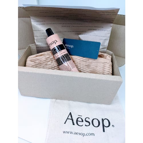 Aesop Resurrection Aromatic Hand Balm (75mL) with Official Gift Box & Shopper
