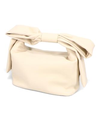 Oriental Traffic Big Ribbon HandbagWomen's BA-246BEIGE-FREE