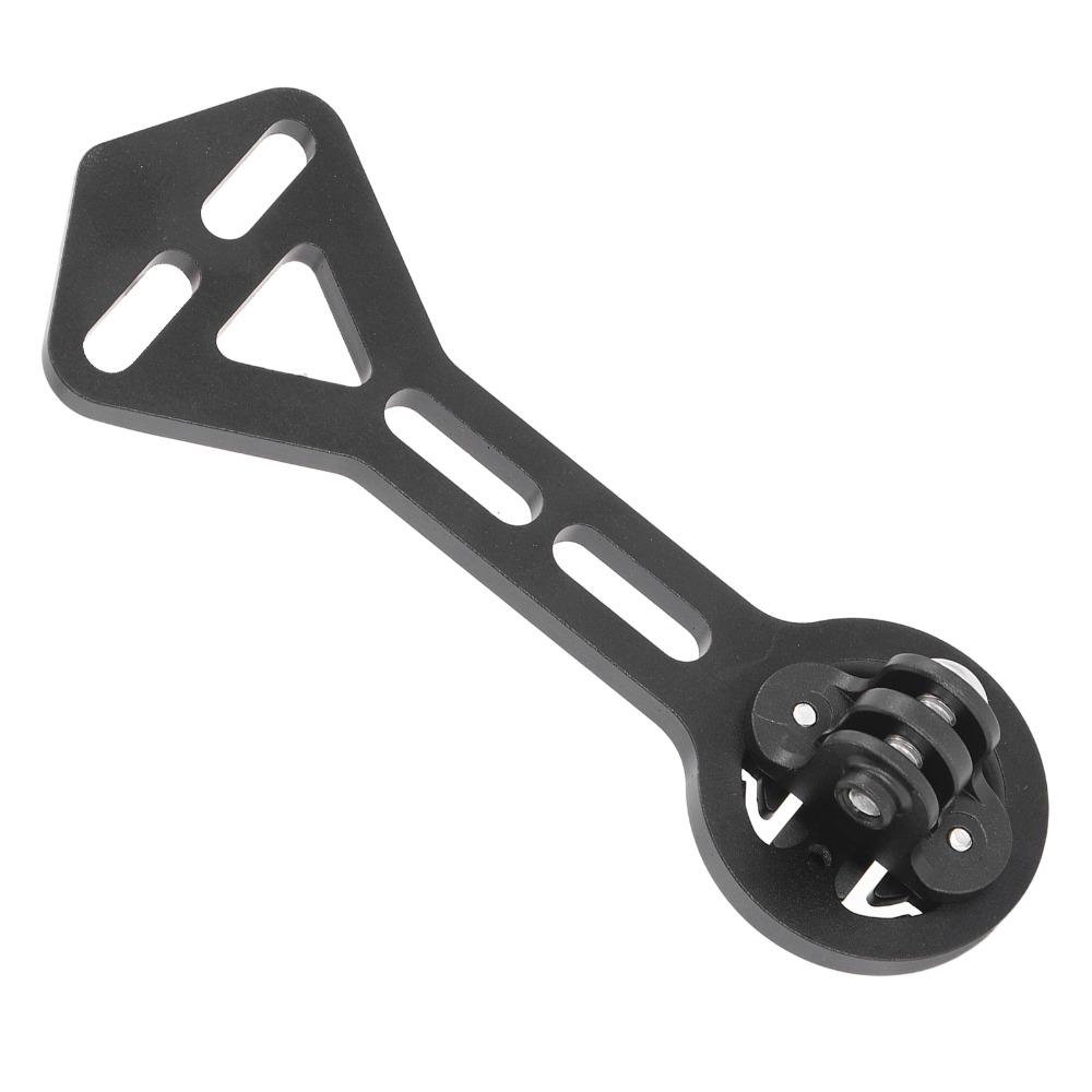 Aluminum Alloy Bike Handlebar Computer Mount Lightweight Bike Computer Mount Holder for Garmin/ Bryton/WAHOO/fr Cat Eye