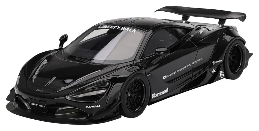 

TOP SPEED Scale McLaren 720S Black TAS 2024 Finished Product TS0587 1/18 LBWorks