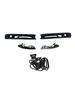 Front Bumper Fog Lights Frame Fit Mercedes G-Class W464 W463A G63 2019+