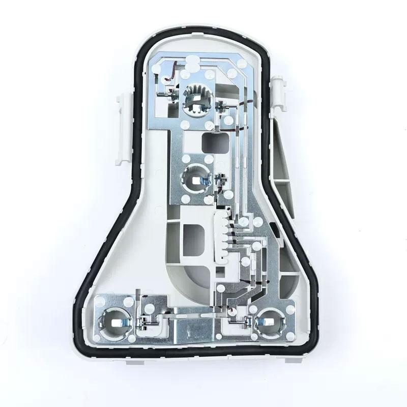 Car Accessories Taillight For Volkswagen VW Polo Hatchback 2006-2010 Auto Tail Light And Circuit Board Holder Lamp Without Bulbs