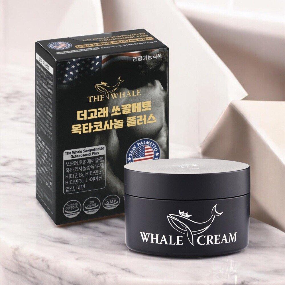 The Whale Shop Whale Cream Male Enlargement 1 unit US Saw Palmetto 1 unit Nutrient Prince Winner Prostate