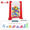 Interactive 3D Tetris-Inspired Building Blocks - Parent-Child Educational Puzzle Toy