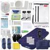 IRIS OHYAMA Disaster Prevention Goods Disaster Prevention Backpack Disaster Prevention Set for 2 People 42 Pieces with Air Bed Simple Toilet Flashligh