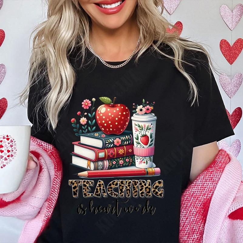 Graphic Tops Teachers Tshirts Clothing Teachers Gifts Teacher Shirts Gift Summer Fashion Tshirts Short Sleeve School