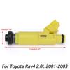 1 X Durchflussangepasster Kraftstoffeinspritzventil für 23250-28050 2001-2003 Toyota Rav4 2.0L