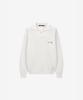 ZIOSONGZIO Tweed Open Collar Off-White Zi2Kt205Ow