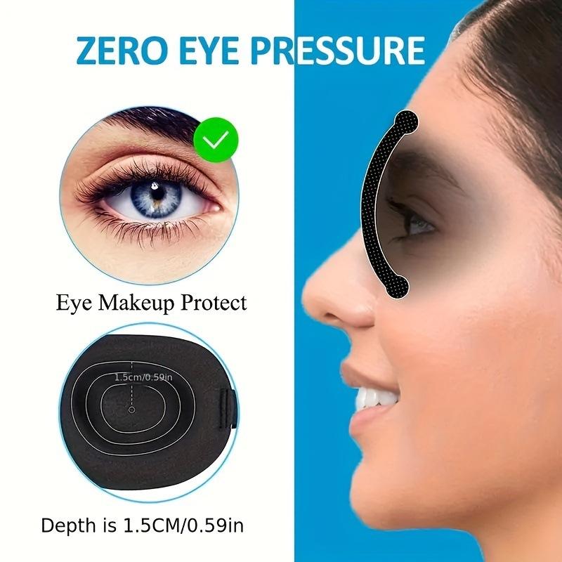 1/2Pcs [No Nasal Wings] Travel Sleep Eye Mask Eye Protection Eyeshade Cover Shade Soft Portable Blindfold Eyepatch for Women Men