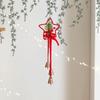 Iron Retro Christmas Bells Red Xmas Tree Hanging Bells Exquisite Christmas Chime Bells  Car Holiday
