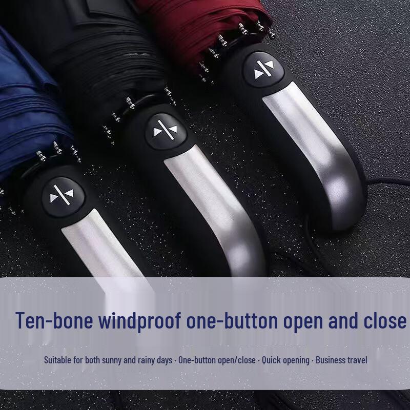 OIMG 10-Rib Full Automatic UV Protection Umbrella