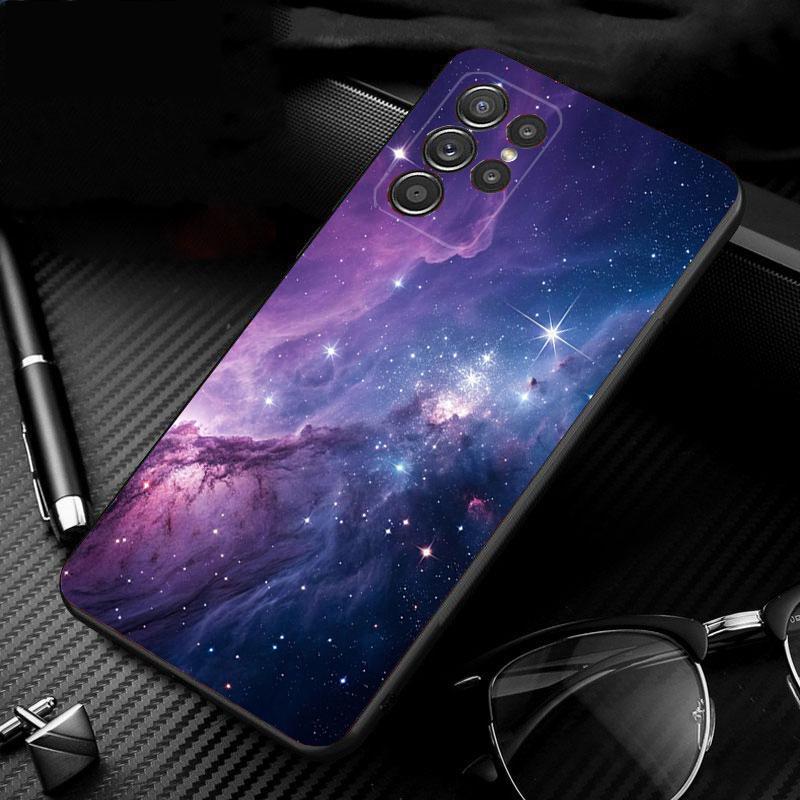 Phone Case For Samsung Galaxy S25 S24 S23 S22 S21 Ultra S24 S23 S22 S21 S25 Plus S24 S25 FE Space Universe Star