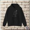hoodie-Casual Pullover Sweatshirt Mac Thinking Rodin's Thinker Loading