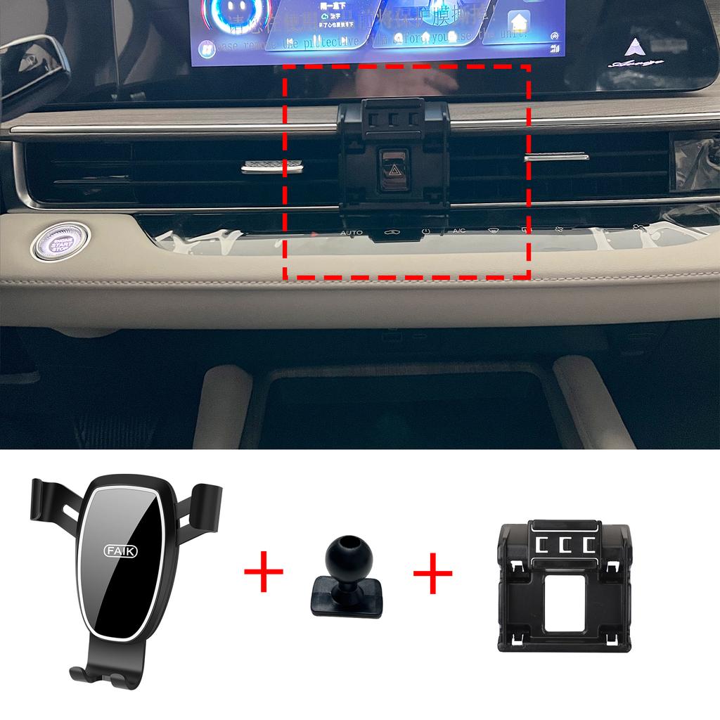Car Mobile Phone Holder for Chery Arrizo 8 2025 2025 2025 2025 GPS Bracket Navigation Stand Auto Accessories