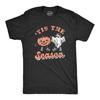 Tis The Season Halloween T-Shirt, Spooky Jack O Lantern Skull Shirt
