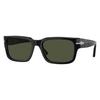 PerSol Green Rectangular Men S SunglaSSeS po3315S 95 31 55