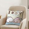 CUTE MMamegoma Office Cushion Pillowcase Car Cushion CoverXCM Lumbar Pillowcase Sofa Pillowcover