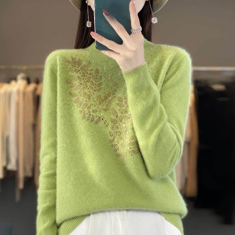 

Женские свитера Толстые Теплые Осень Зима Водолазка Модные Пуловеры Длинный Рукав Базовый Джемпер Вязаный Нижний Слой Корейский Свитер S