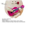 Guitar Smiling Face Planter Pot Resin Ukulele Head Flowerpot Indoor Outdoor Cactus Succulent Plants Container Home Balcony Garden Decoration