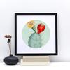 8/10-Inch Wooden Poster Frame High Glass Art Horizontal Vertical Modern Clarity Gallery Living Room
