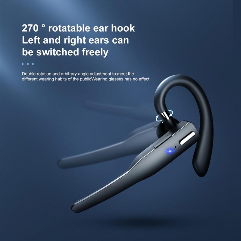 Over Ear Headphone Running Ear Hook Headset BLE 5.1 for Exercise Workout Gym for Type-C Phones