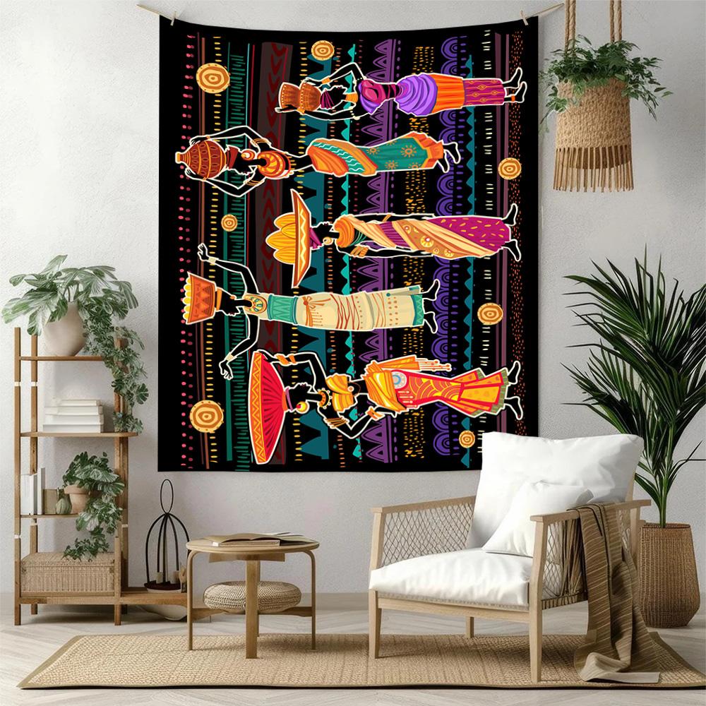 African Style Wall Decor Tapestry Art For Pet Memorial Birthdaywedding Party Backdrop Family Gift
