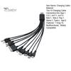 USB Data Cable 1 Drag 10 Multifunctional Plug Play Widely Compatible Charge USB Multi Charger Data Cord for Home