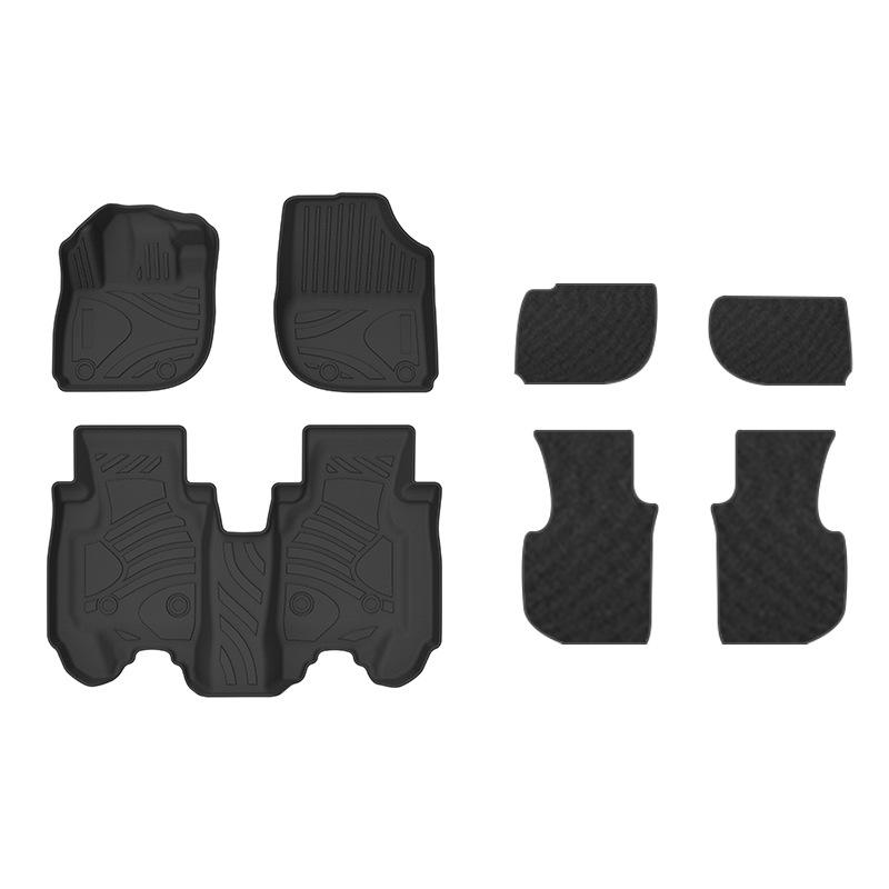 Honda Vezel Floor Mats, 23 Years, LHD/RHD, TPE, Waterproof, Eco-Friendly, Double Layer Carpet, Galaxy Design.