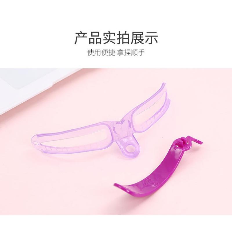 Lazy Stereo 8 Styles Eyebrow Shaping Stencil Handheld Head Mounted Makeup Tool