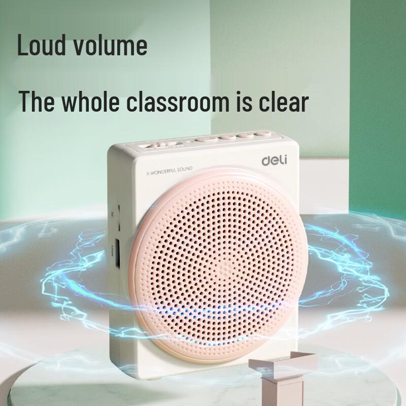 Deli LT910 10W Portable Bluetooth Amplifier CN plug (adapter included)