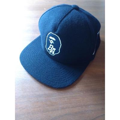 Used A BATHING APE Baseball Cap Navy