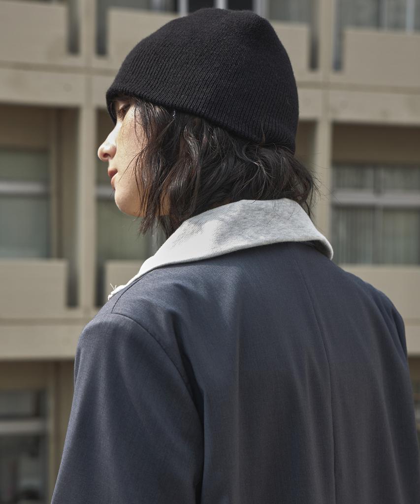 Mualeumoa Mo Logo Knit Beanie-Black